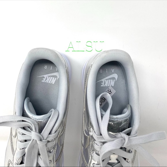 Nike Air Force 1 SP Crome Metallic Women Sneakers - Picture 7 of 10